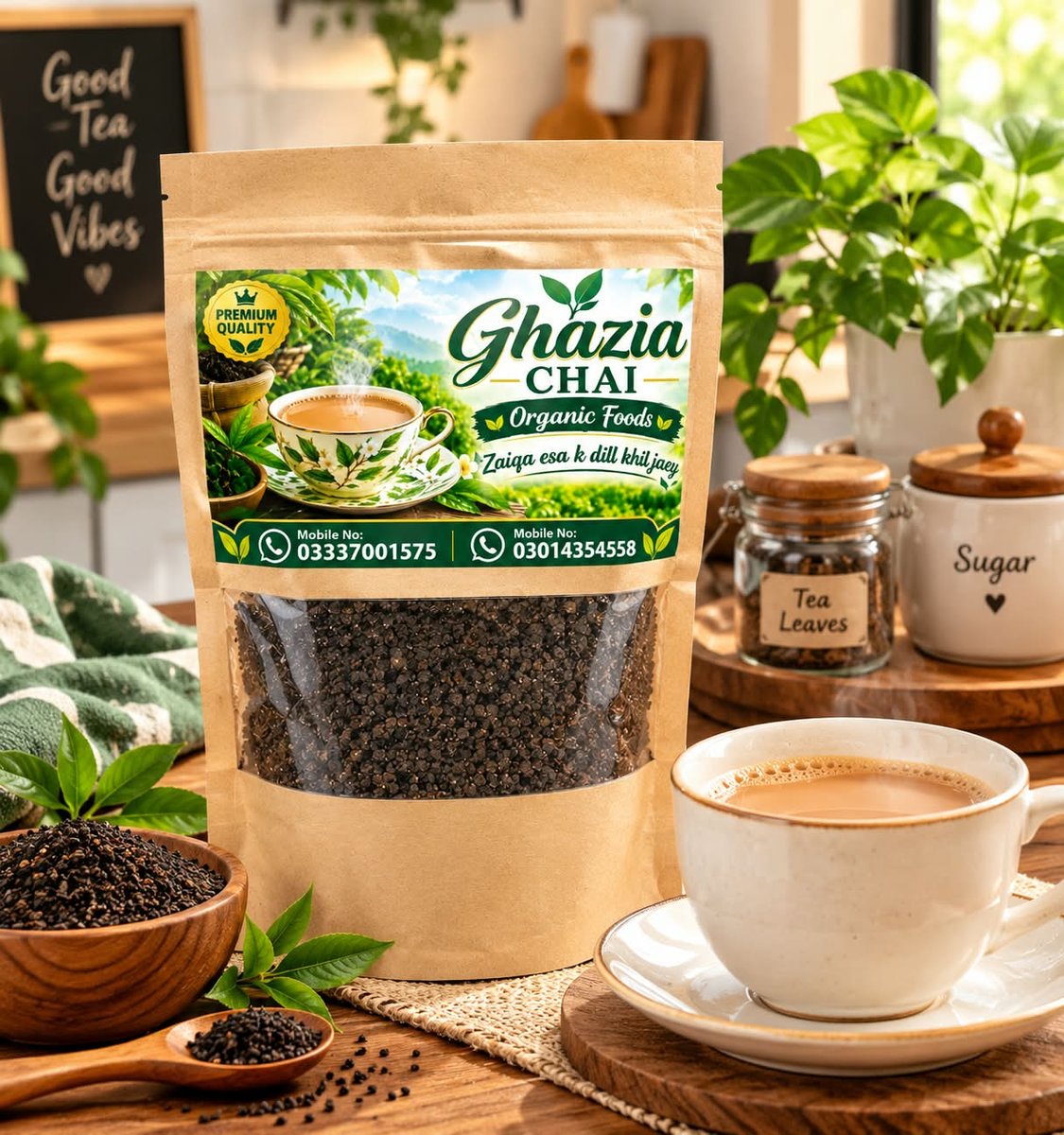 Organic foods banner