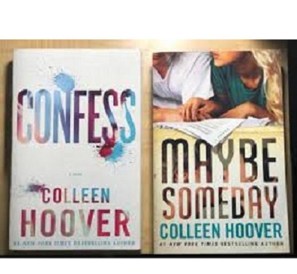 Colleen Hoover Novel Pack: Confess & Maybe Someday A5