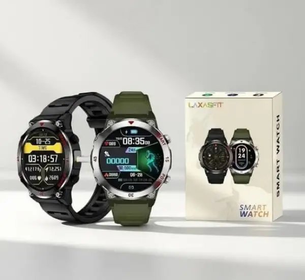 GT11 Round Dial Rugged Smart Watch with Bluetooth Calling