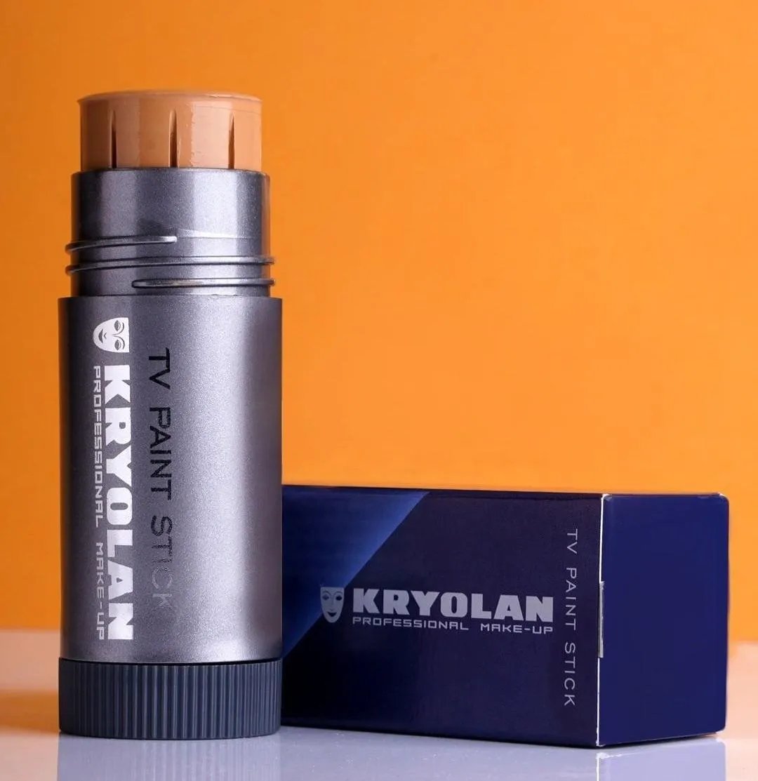 Kryolan TV Paint Stick Matte Cover 12Hr Long Lasting