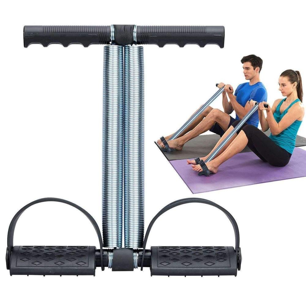 Tummy Trimmer for Home Core Workout - Double Spring Design