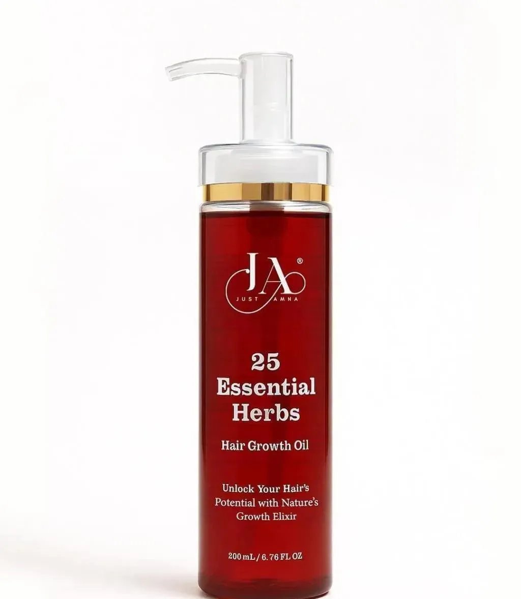 Just Amna 25 Essential Herbs Hair Growth Oil – 100ml
