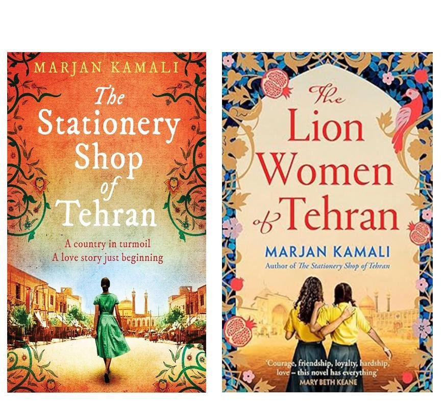 2 Pcs A5 Novel Set by Marjan Kamali
