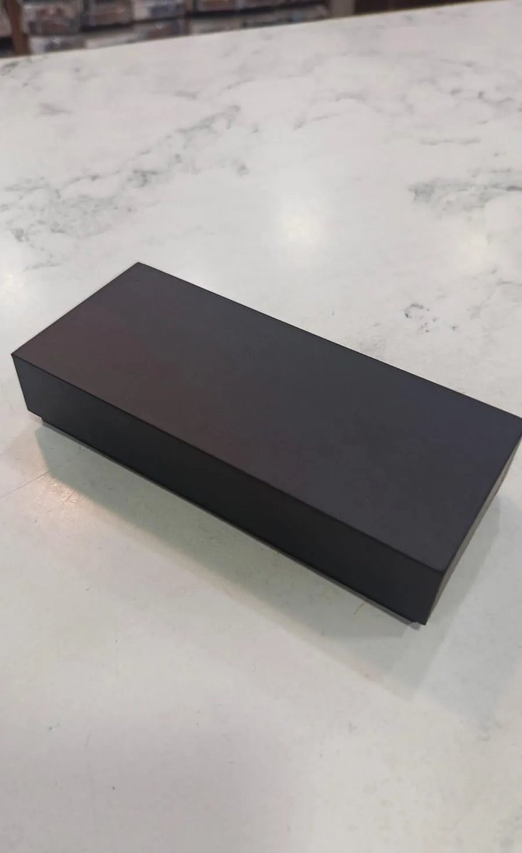 Black Hardboard Gift Box for Watches & Jewelry