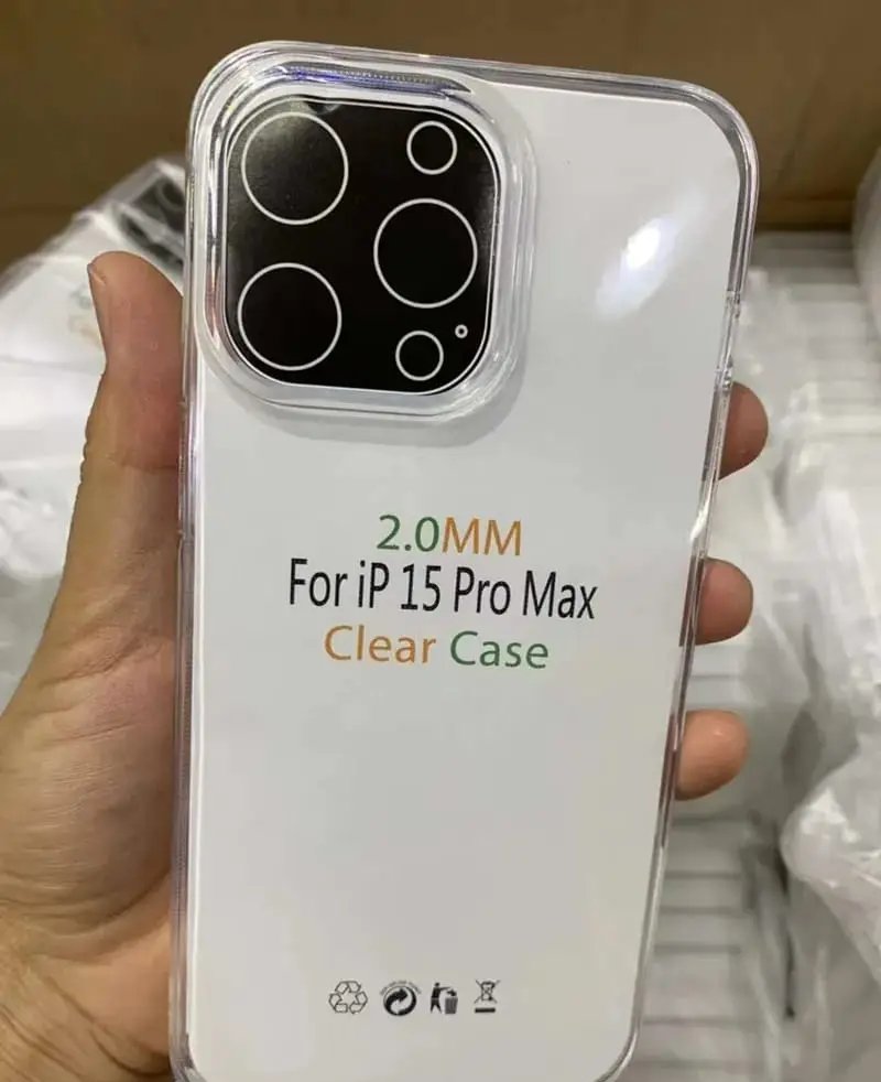 2.0MM Transparent Clear Case for iPhone 17 Pro | Slim Shockproof
