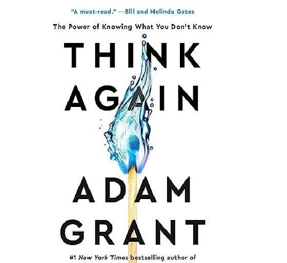 Think Again by Adam M. Grant – A5 Self-Help Book