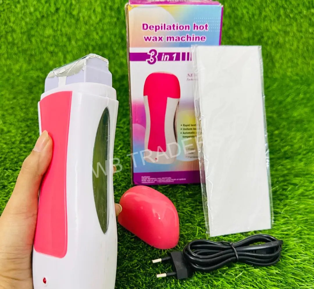 3 in 1 Depilation Wax with Heater – Hair Removal