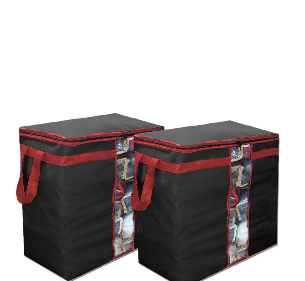 Stylish Durable Storage Bags Black Red 25KG