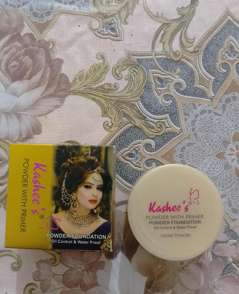 Kashee Powder Foundation Oil Control Waterproof 24Hr