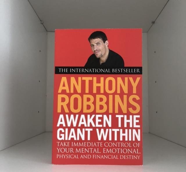 Awaken The Giant Within by Anthony Robbins – Red Cover